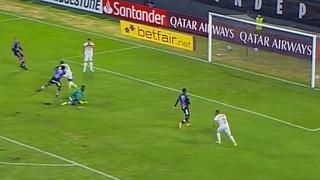 Deportes Tolima se adelanta en el marcador: Jeison Lucumí anota el 1-0 frente a Independiente del Valle