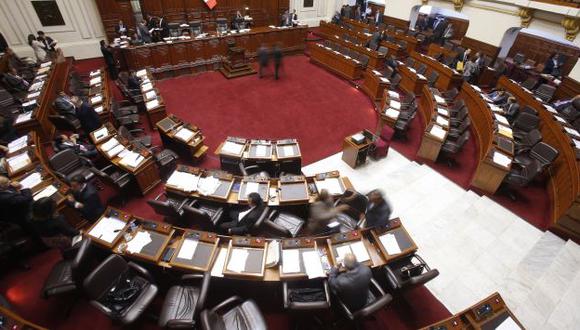 Parlamentarios. Debatieron proyecto de ley para el 2016. (Anthony Ramírez)