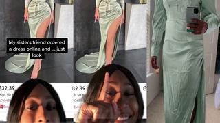 Mujer compró un vestido por Internet y acabó siendo víctima de “un crimen a la moda”