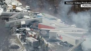 EE.UU.: choque de unos 80 vehículos por una tormenta de nieve deja al menos 6 muertos [VIDEO]