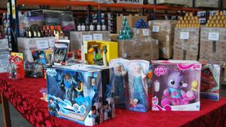 Decomisan tres toneladas de juguetes de contrabando en operativos de Lima
