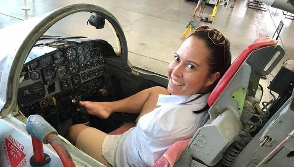 "Cuando vuelo me siento libre, independiente y bajo control", dijo la mujer de 36 años. (Foto: Facebook Jessica Cox)