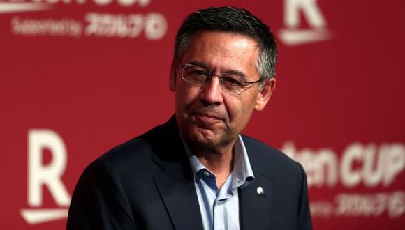 Josep Maria Bartomeu es presidente del club desde enero del 2014. (Foto: AFP)