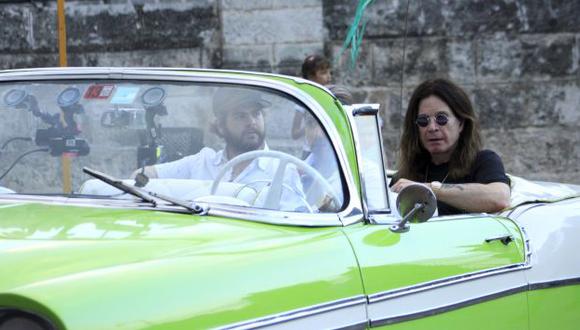 Ozzy Osbourne filma en Cuba. (Reuters)