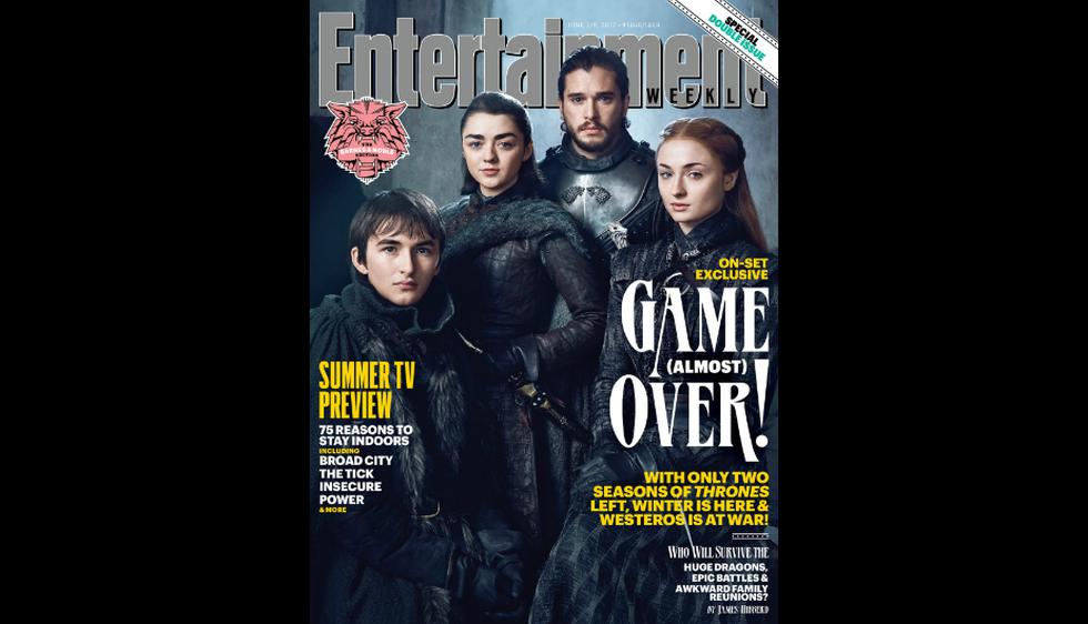 'Game of Thrones': Te mostramos al reparto de la serie en portada de 'Entertainment Weekly' (Entertainment Weekly)