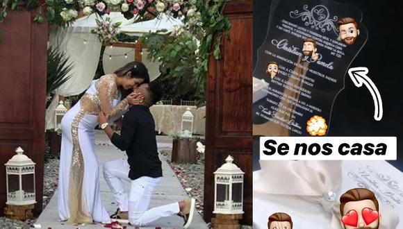 Christian Cueva y Pamela López se casarán el próximo 21 de diciembre. (Instagram)