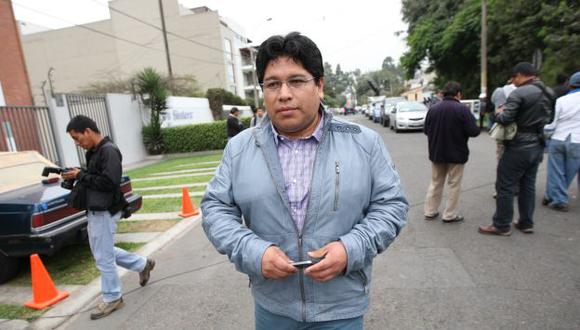 Rennán Espinoza espera que el Pleno del Parlamento ratifique decisión. (Perú21)
