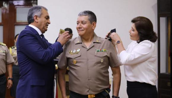 Jorge Angulo fue ascendido a comandante general de la Policía Nacional tras la salida de Raúl Alfaro. (PNP)