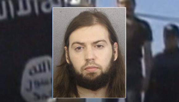 Jonathan Guerra, de 23 años, promocionaba al Estado Islámico (ISIS, en inglés) desde Florida, e intentó brindar “apoyo material” a la organización terrorista. (Foto: Local 10).