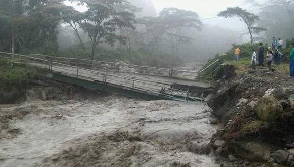 Amazonas, Ayacucho, Cusco, Huánuco, Junín y Loreto, entre los departamentos afectados. (Foto: Difusión)
