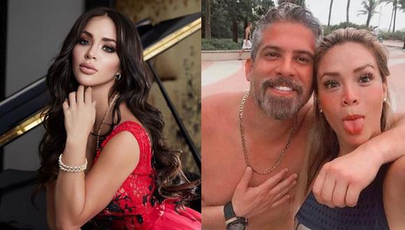 Sheyla Rojas habló de su relación con Pedro Moral en entrevista con el programa "Amor y Fuego". (Foto: Composición/Instagram)