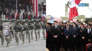 Excomandos Chavín de Huántar marchan en la calle tras no haber sido invitados a Parada Militar