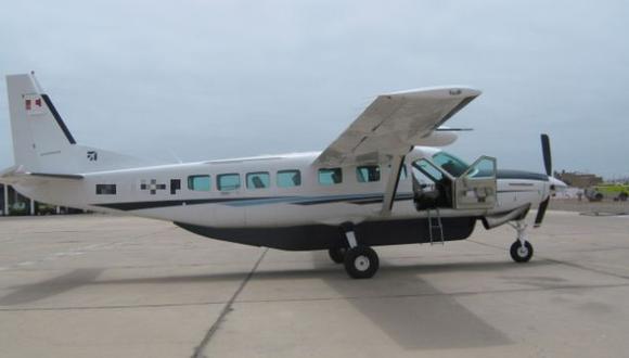 La avioneta Cessna Caravan fue localizada en el trayecto de Loreto a Ciudad Constitución. (USI/Referencial)