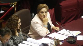 Luz Salgado dice que proyecto de Fuerza Popular no atenta contra libertad de expresión