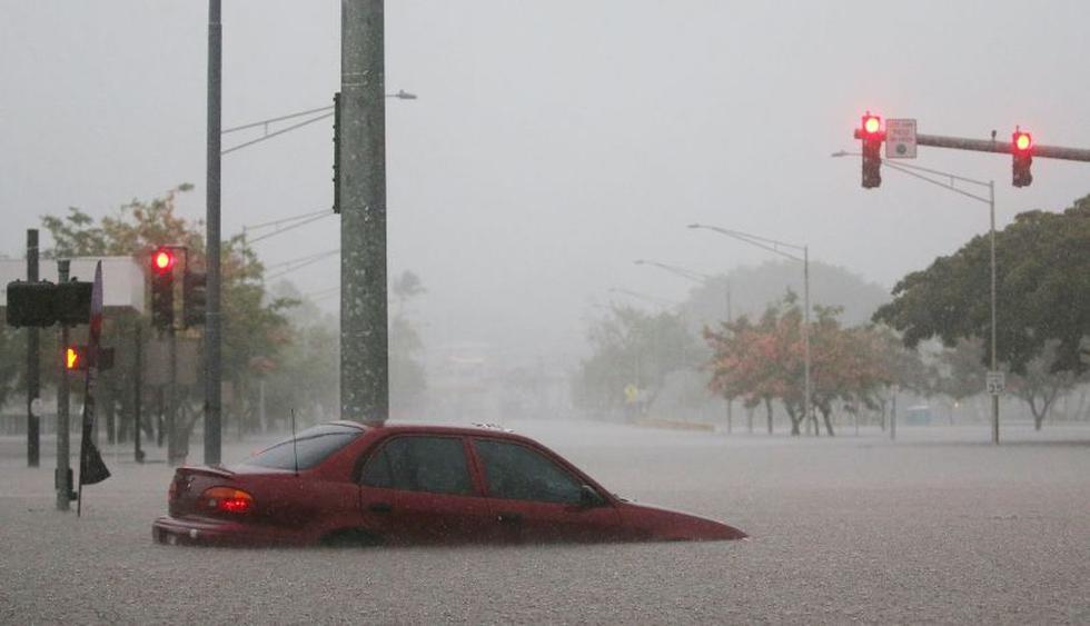 El huracán Lane causa sus primeros estragos en Hawái. | Foto: AFP