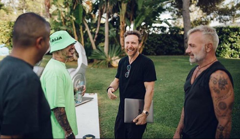 El cantante colombiano se reunió con David Guetta y Martin Garrix en Ibiza. (Créditos: Instagram)
