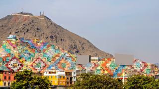 Artistas locales convertirán el Cerro San Cristóbal en gigantesco mural artístico