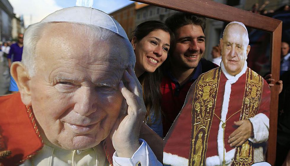 Roma se alista para hacer frente al desafío logístico de atender a los miles de peregrinos por la canonización de Juan XXIII y Juan Pablo II.  (Reuters)