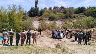 Soldados salen ilesos tras caída de helicóptero en Moquegua [VIDEO]