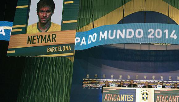 Scolari dio conferencia de prensa para anunciar la lista para el Mundial. (AFP)