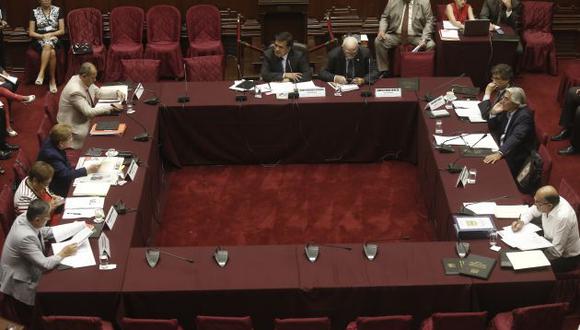 La Comisión de Defensa cuestionó el papel de los magistrados del Tribunal Constitucional. (Perú21)