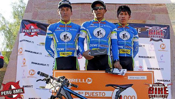 Ciclistas ayacuchanos ganaron la competencia Perú 8mil Bike Challenge. (Difusión)