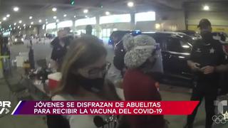 Estados Unidos: dos mujeres se disfrazan de ancianas para recibir la vacuna contra el COVID-19