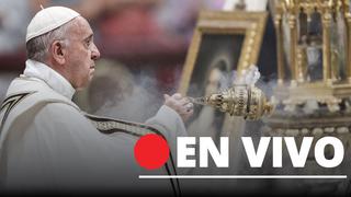 Mira EN VIVO la misa de Jueves Santo oficiada por el Papa Francisco en medio de cuarentena por COVID-19