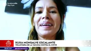Estados Unidos: peruana residente recibió dosis de vacuna contra COVID-19