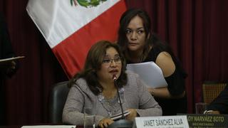 Janet Sánchez espera que Ética se recomponga antes de votar caso de Héctor Becerril