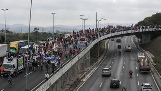 FOTOS: Nueva jornada de protestas paraliza Brasil