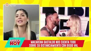 Macarena Gastaldo se disculpa con Diego Val por llamarlo snack