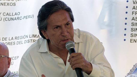 Toledo también indicó que presentará informe de los 120 días de Humala. (USI)