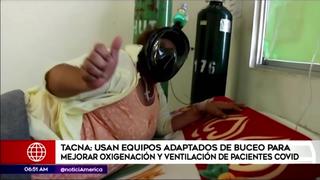 Tacna: adaptan equipos de buceo para tratar a pacientes covid-19