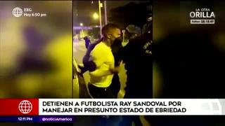 Futbolista Ray Sandoval es arrestado por manejar en presunto estado de ebriedad