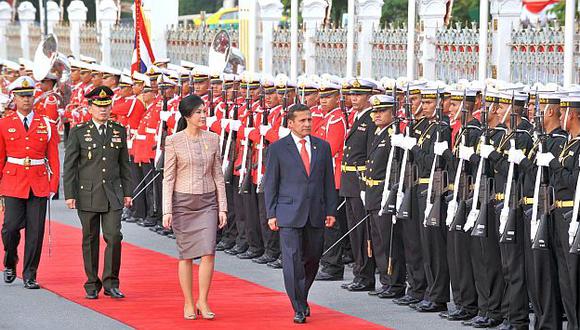 Ollanta Humala cumple su primer día de visita oficial en Tailandia. (Difusión)