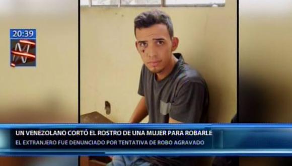 El ciudadano venezolano fue llevado a la comisaría Sol de Oro y sería denunciado por el delito de tentativa de robo agravado. (Canal N)