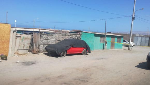 Arequipa: En el interior de la precaria casa de esteras un obrero fue asesinado de 14 balazos por desconocidos.