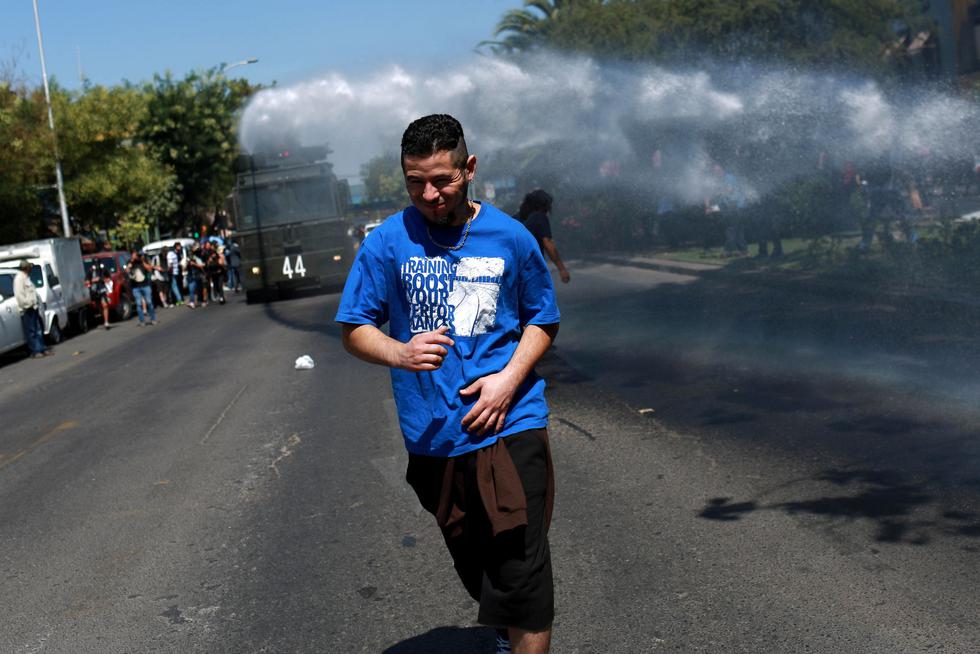 Protestas en Chile (Reuters)