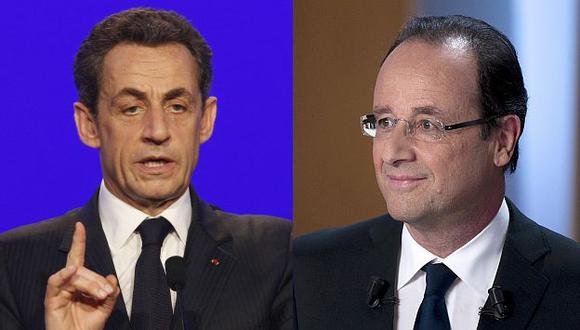 Últimas encuestas dan por ganador a Hollande. (AP)
