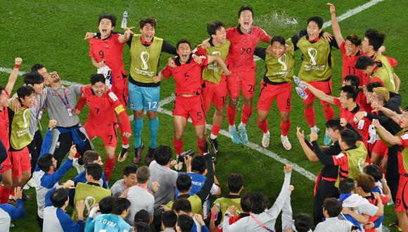 Corea del Sur clasificó a los octavos de final. (Foto: Agencias)