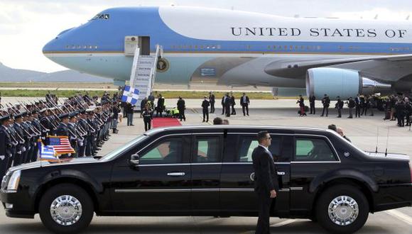 El ‘Air Force One’ y ‘La Bestia’, los vehículos que usará Barack Obama en cielo y tierra de Lima en el APEC 2016. (EFE)