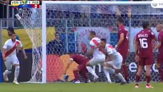 Perú vs. Venezuela: gol anulado a Gonzales tras fuera de juego detectado por el VAR | VIDEO