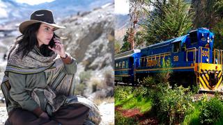 Kate del Castillo en Perú: Actriz filmó escenas de acción en lujoso tren de Cusco