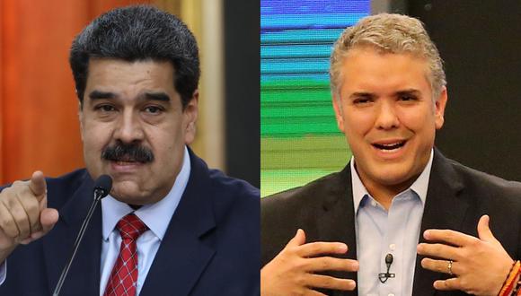 Maduró también señaló que Duque "se asume como comandante en jefe" de la Fuerza Armada de Venezuela, y que es heredero "de la traición". (EFE)