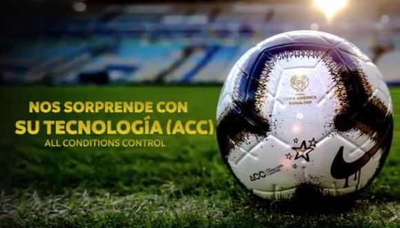 Este será el nuevo balón con el que se jugará la final de la Copa América Brasil 2019. (Foto: Copa América)