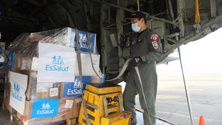 EsSalud envía tonelada y media de medicamentos para la atención de pacientes afectados por terremoto en Amazonas