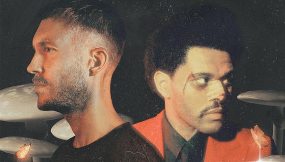 Calvin Harris y The Weeknd estrenaron su nuevo tema “Over Now”. (Foto: Sony Music)
