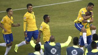 Brasil venció 2-1 a Venezuela y jugará ante Paraguay en cuartos de final de la Copa América 2015