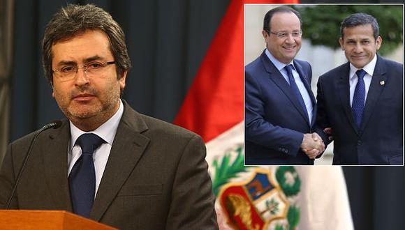 Juan Jiménez aseguró que presentarán al Legislativo informe de viaje a París. (Rafael Cornejo/AP)